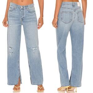GRLFRND The Liya Distressed Boyfriend Jeans Women’s Size 26 Solana Wash